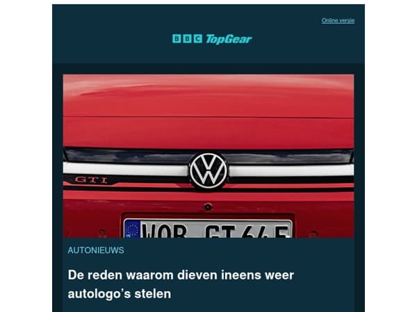 Dit is waarom dieven ineens weer autologo's stelen