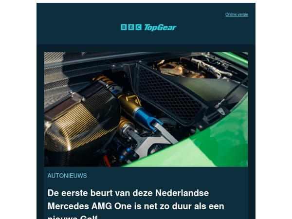 De eerste beurt van deze Nederlandse AMG One is net zo duur als een nieuwe Golf