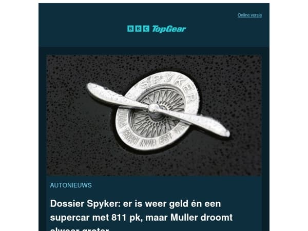 Vanavond wordt de nieuwe Spyker onthuld! Plus een one-off Ferrari en een circuit-Koenigsegg