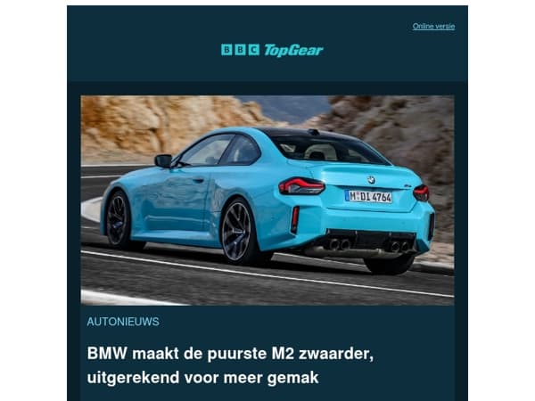 BMW maakt de puurste M2 zwaarder, uitgerekend voor meer gemak