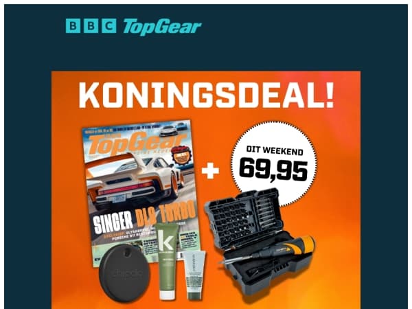 €319 aan waarde voor €69,95 (alleen nu)