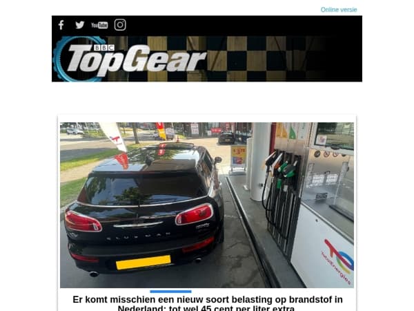 Er komt misschien een nieuw soort belasting op brandstof in Nederland: tot wel 45 cent per liter extra