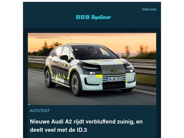 Audi en de A2, benzineprijs in België omlaag en een dikke pick-up