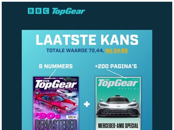 Vergeet ‘m niet: ruim 50% zomervoordeel