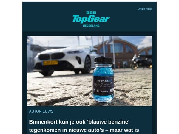 Wat is blauwe benzine en waar ga je het tegenkomen?