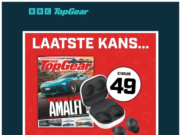 Laatste kans: deze TopGear-deal stopt bijna 💔