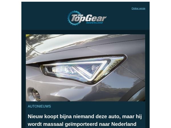 Nieuw koopt bijna niemand deze auto, maar hij wordt massaal geïmporteerd naar Nederland