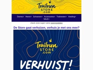 🏃‍♀De Store gaat verhuizen, verhuis je met ons mee?🏃‍♂️