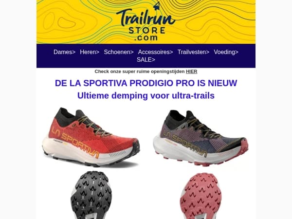 ZOMER TRAILSALE 20% korting op alle kleding