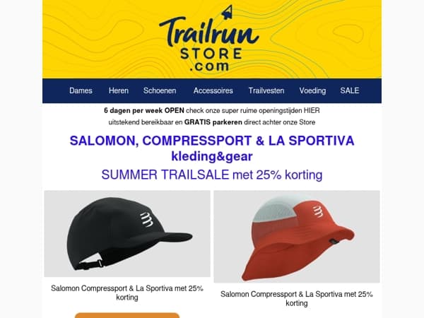 TRAILSALE SALOMON met kortingen tot 40%