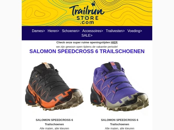 SALOMON SPEEDCROSS NIEUW BINNEN
