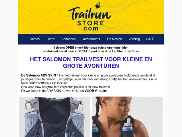 Nieuwe SALOMON COMPRESSPORT trail zomer collectie