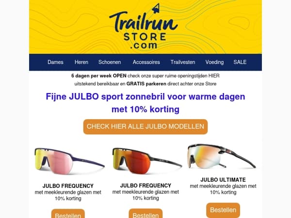 SUMMER TRAILSALE SALOMON met kortingen tot 40%