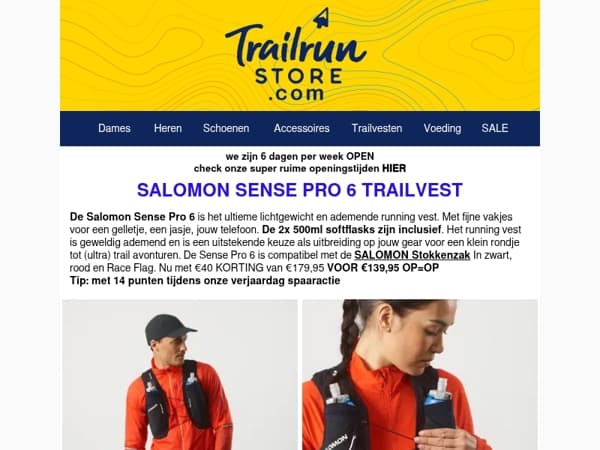 WINTER TRAILSALE tot 40% KORTING nieuwe items toegevoegd