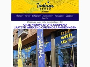 Laatste weekend OPENINGSAANBIEDINGEN onze nieuwe STORE is geopend