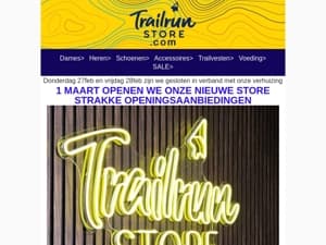 Strakke OPENINGSAANBIEDINGEN we openen onze nieuwe STORE