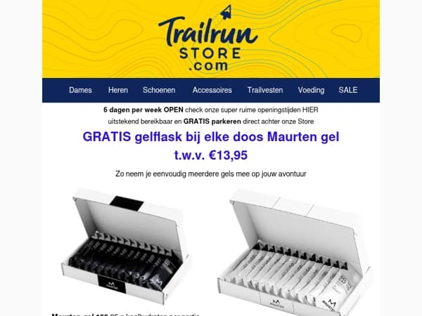 ZOMERTrailSale met kortingen tot 40% op Salomon, Hoka & La Sportiva