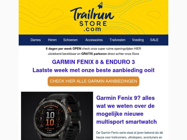 SUMMER TRAILSALE SALOMON met kortingen tot 40%