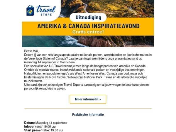 Droom jij van Amerika of Canada?
