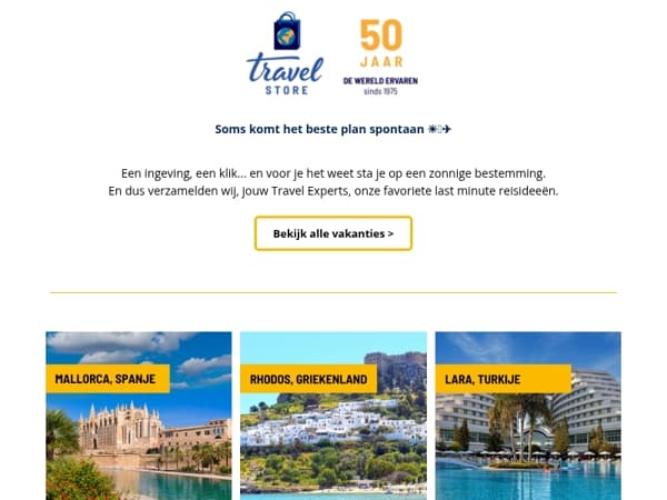 Zomerse spontaniteit, boek je last minute