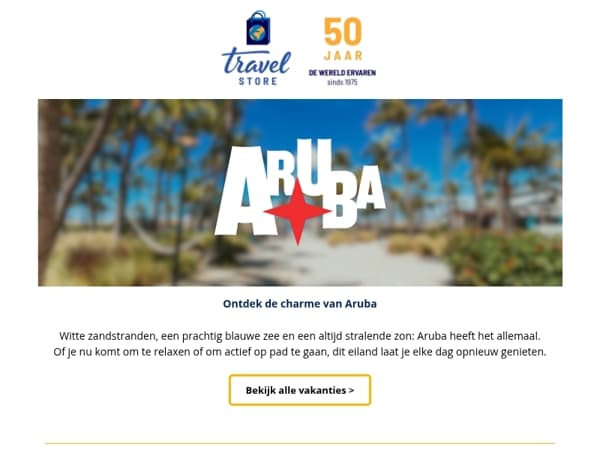Aruba, one happy island