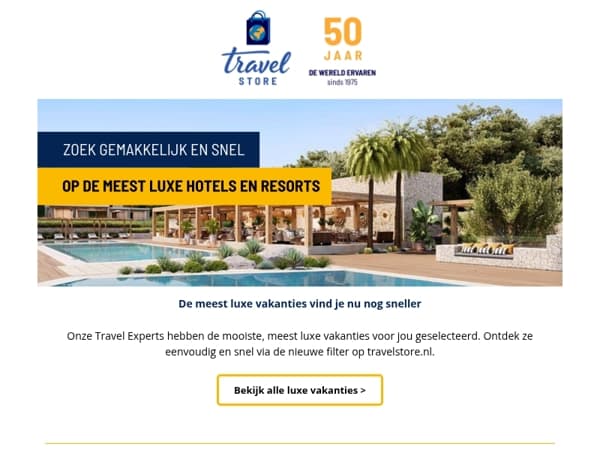 De wereld ervaren in luxe