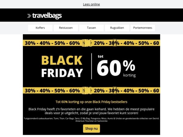 ❤️‍🔥 Tot 60% korting op onze Black Friday bestsellers