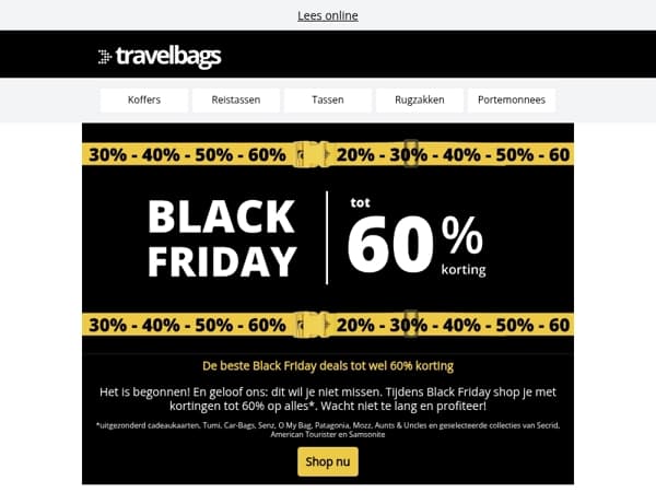 🚨 Black Friday is begonnen!