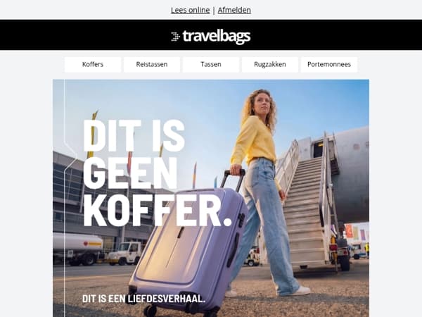 Dit is geen koffer. Dit is een liefdesverhaal.