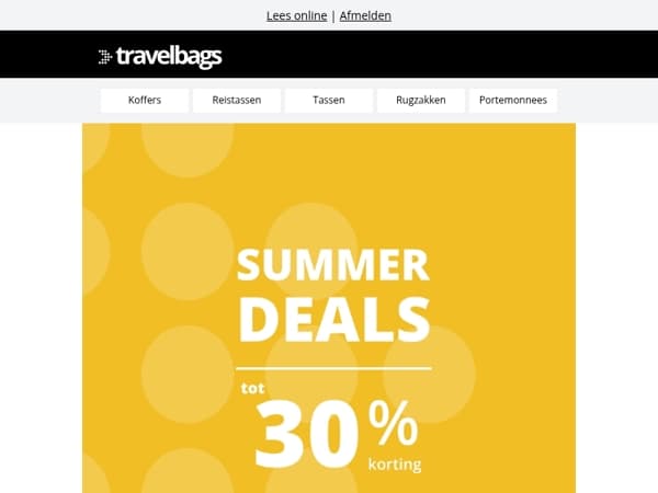 ⚡️ Tot 30% korting op topmerken!