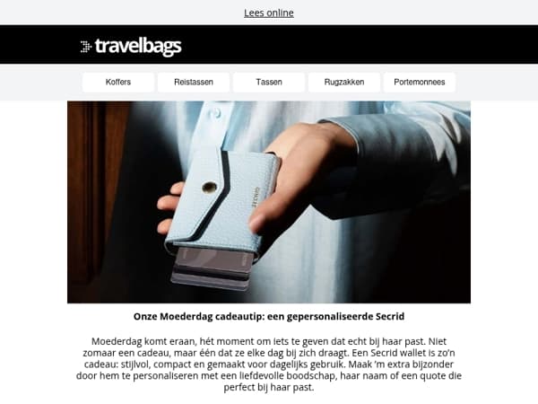 Moederdagtip: verras haar met een Secrid 💐