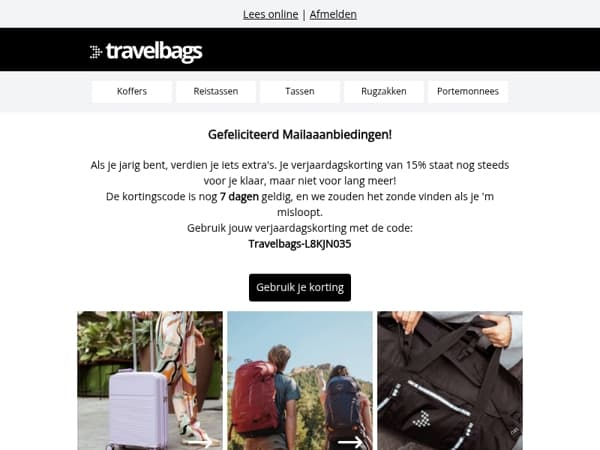 Jij jarig? Wij trakteren!