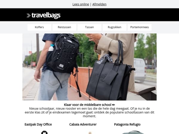Welke tas neem jij mee naar school? 🎒