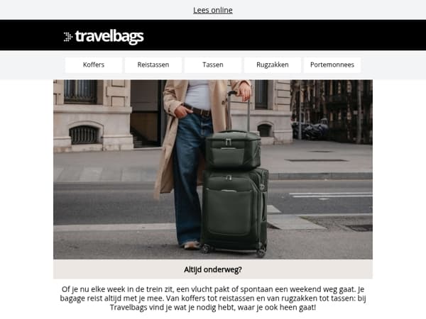 💼 Altijd onderweg?