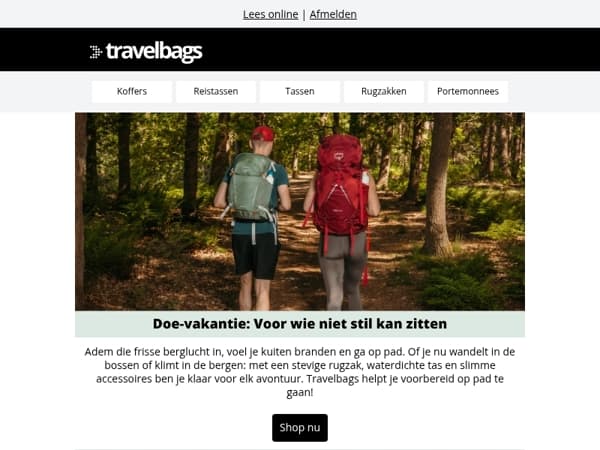 🌿 Alles voor een actieve vakantie