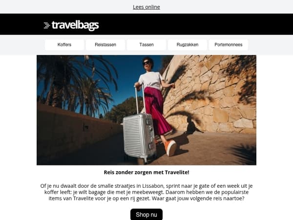 Reis zonder zorgen met Travelite!