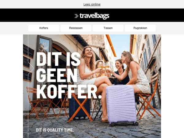 🧳Dit is geen koffer.