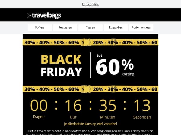 ‼️ Je allerlaatste kans op veel voordeel