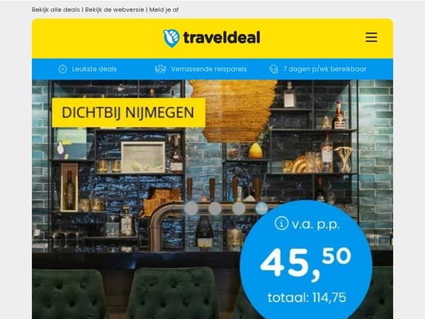 💥 Van der Valk Molenhoek FLASHDEAL + ontbijt v.a. 45,50 | 8-daagse cruise Italië, Spanje & Frankrijk v.a. 1149 p.p.! 🚢