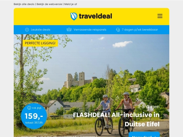 SUPER-STUNT ALERT! 🚨 Verblijf all-inclusive in de Duitse Eifel v.a. 159 p.p.! 🤯