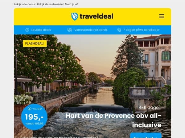 4-11 dgn all-inclusive in de Provence Zuid-Frankrijk v.a. 195 | 🚢 12-daagse Hurtigruten Cruise tijdens noorderlichtseizoen o.b.v. volpension v.a. 1994 p.p.!