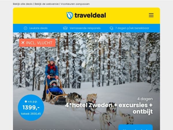 Betoverende winterdeals: jouw droomreis naar de sneeuw ❄️