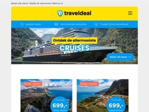 🚢 Ontdek de ALLERMOOISTE cruises! 👉 NIEUW: Winterzon cruise Zuid-Europa v.a. 699 | Cruise Italië & Griekenland v.a. 1489 p.p.!