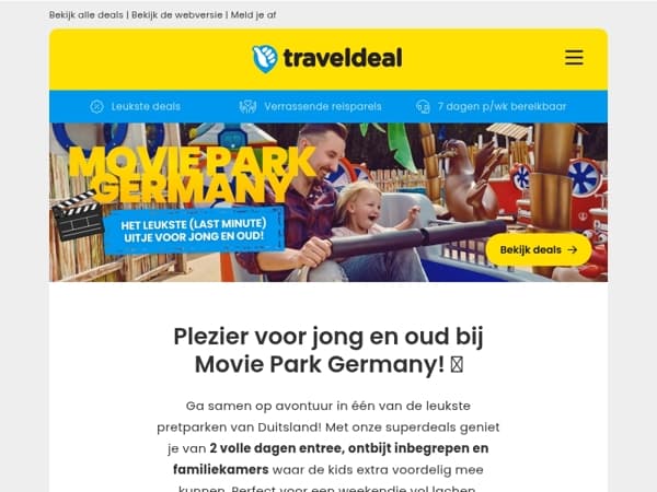 🎬 Actie, Avontuur & Attracties: Movie Park Germany wacht op je! ⏳