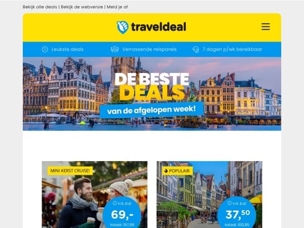 📩 Omdat jij het verdient: topdeals speciaal voor jou geselecteerd!
