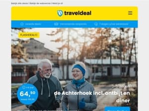 de Achterhoek incl. ontbijt en diner v.a. €64.50 per persoon | Stedentrip Sevilla + vlucht & fietstour v.a. €231.50 per persoon & nog veel meer 💥