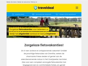 Zorgeloze fietsvakanties voor iedereen! 🚲