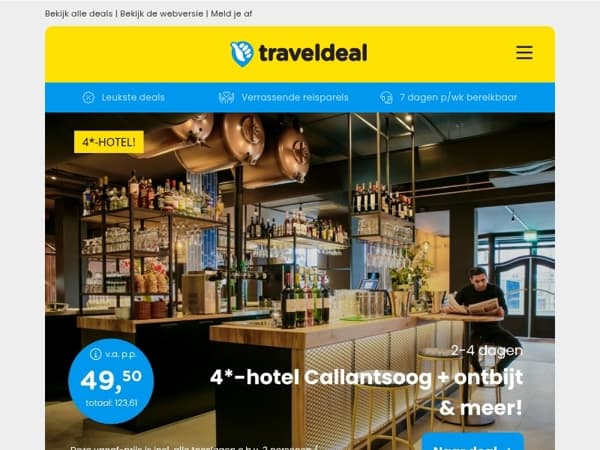 🤩 Luxe 4*-hotel bij Callantsoog + ontbijt v.a. 49,50 | 8-daagse fly & drive Puglia 899 p.p.!