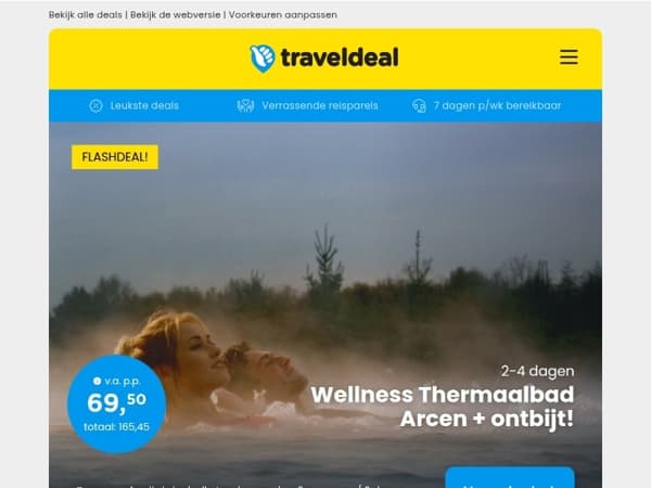 Pure ontspanning: bekijk de top 3 wellness-arrangementen! 🧖‍♀️