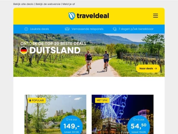 🏰 Van Beierse kastelen tot de Moezel & kerstmarkten: de 20 beste aanbiedingen naar Duitsland! 🍺🇩🇪